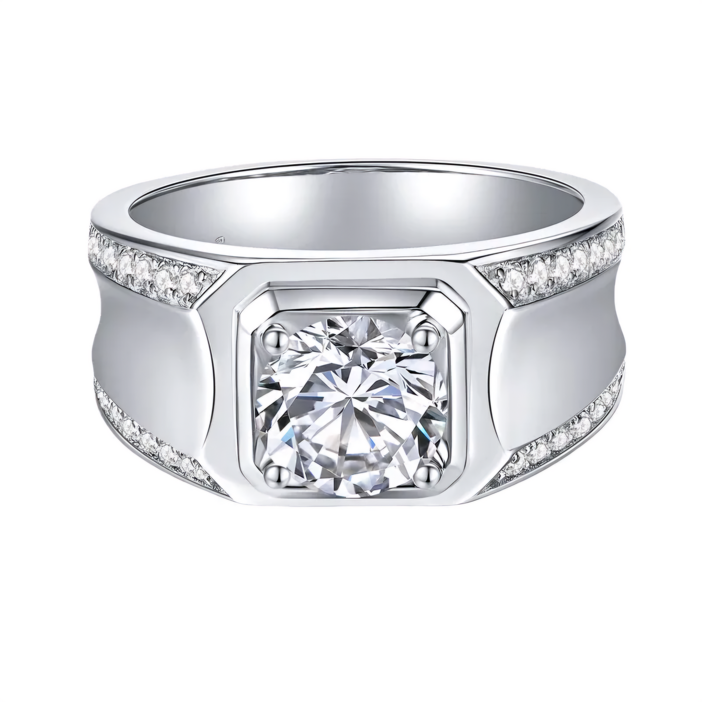 Moissanite Ring 1ct