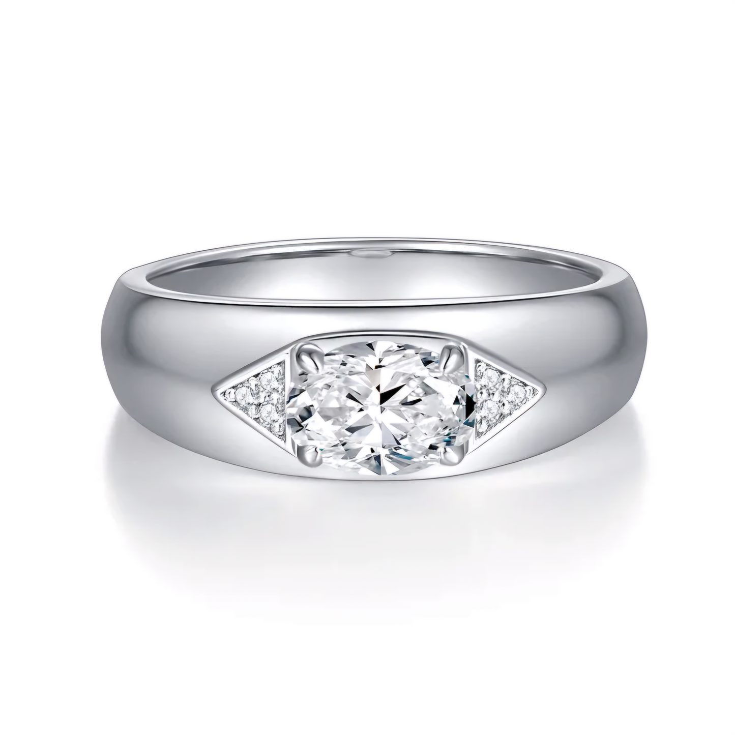 Moissanite Ring