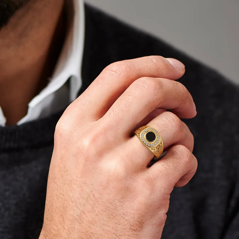 Sterling Silver Men's Ring