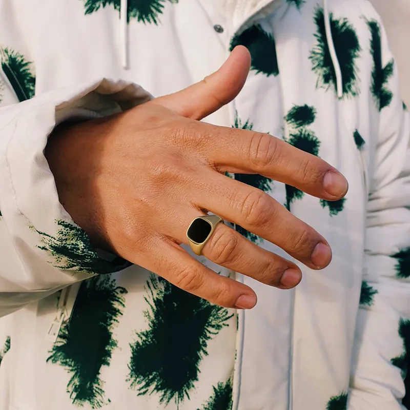 Sterling Silver Men's Ring