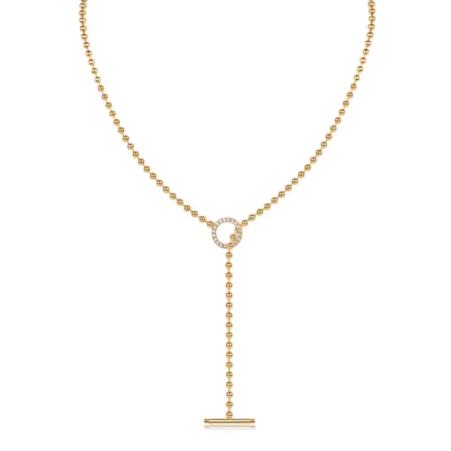 Y Moissanite Necklace
