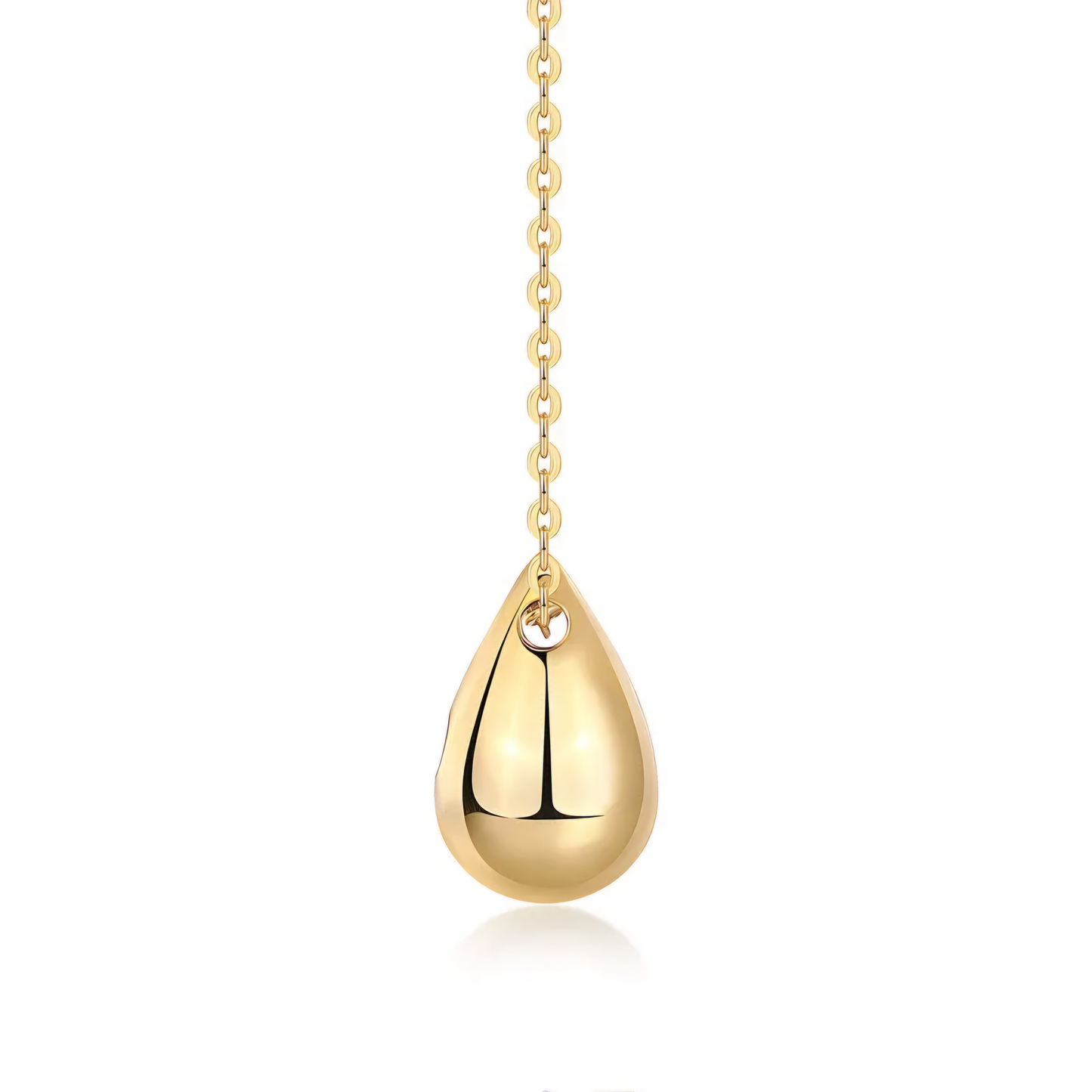 Teardrop-Shaped Necklace