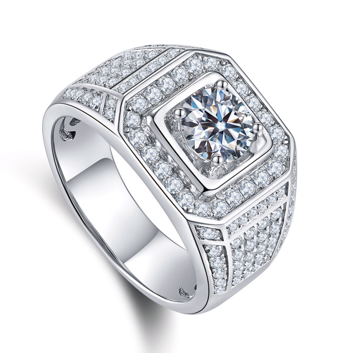 Moissanite Ring