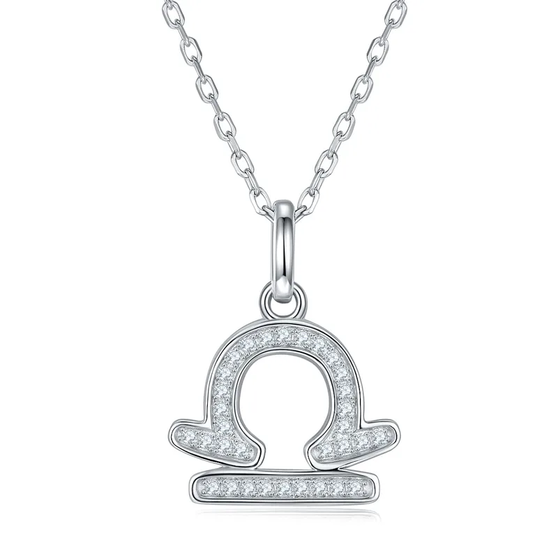 Sterling Silver Zodiac Sign Necklace