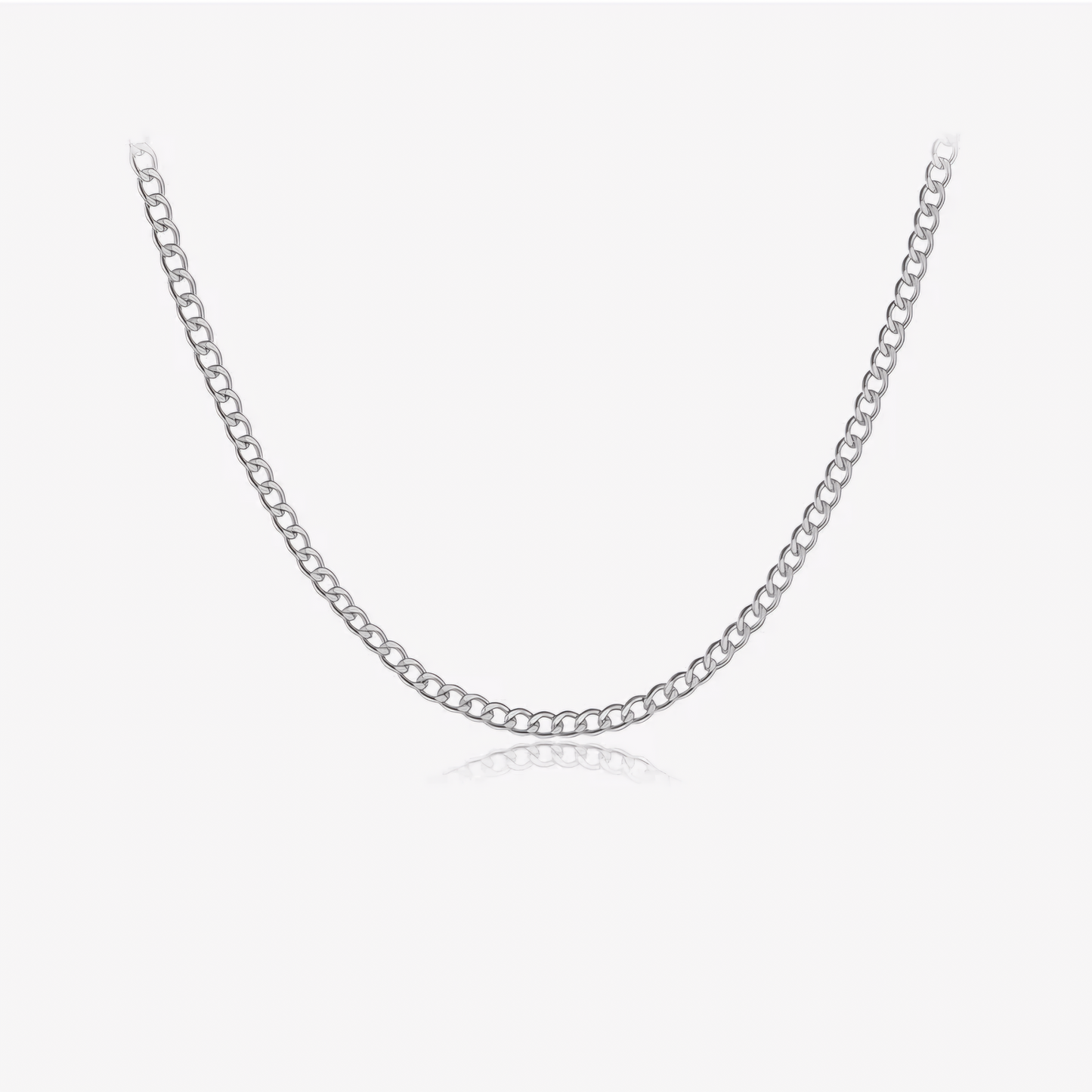 Elegant Sterling Silver Necklace