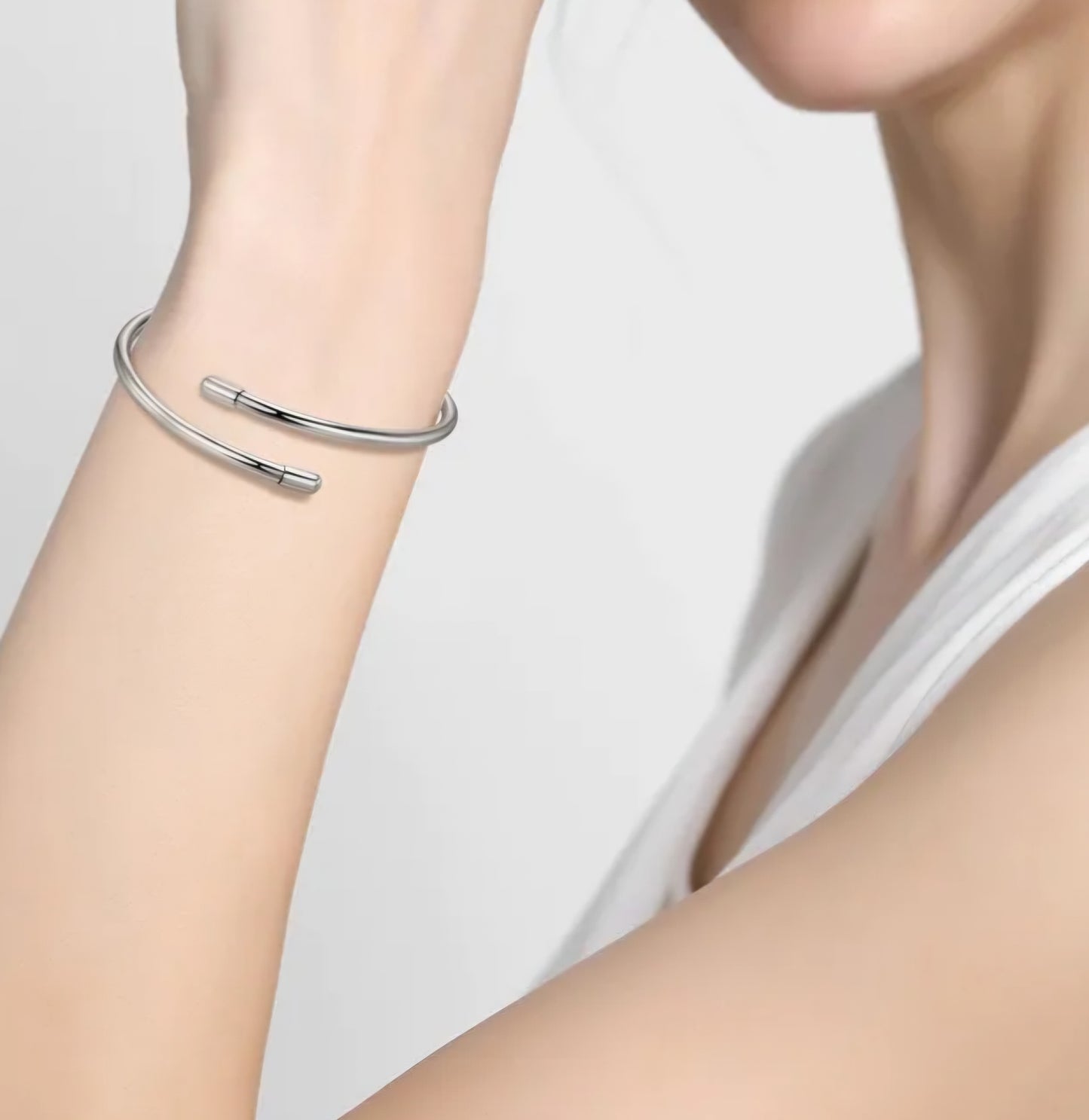 Sterling Silver Twist Cuff Bracelet