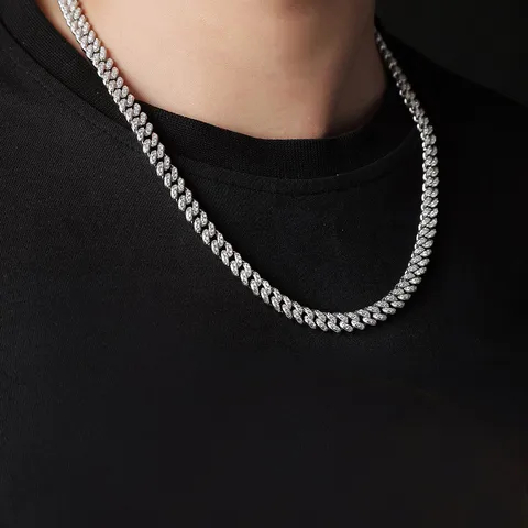 Moissanite Cuban Chain