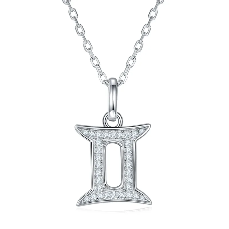 Sterling Silver Zodiac Sign Necklace