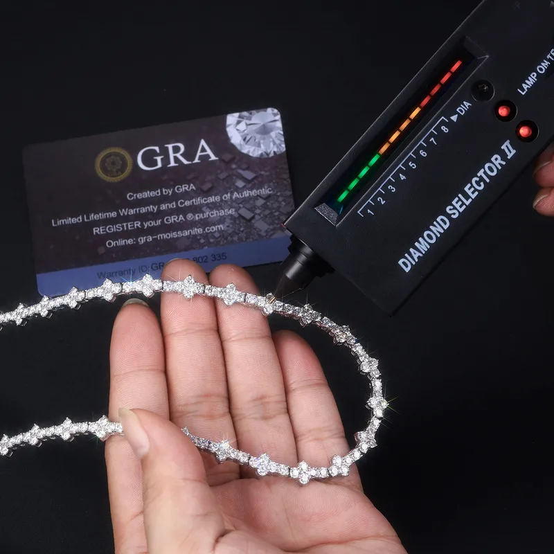 Moissanite Tennis Chain