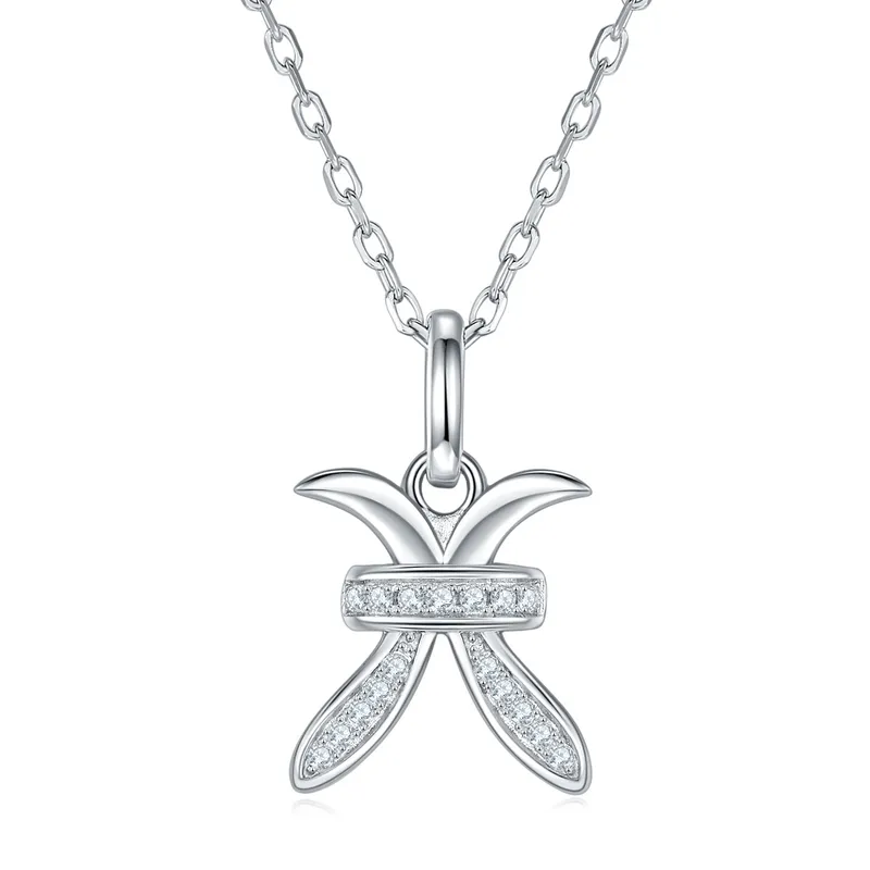 Sterling Silver Zodiac Sign Necklace