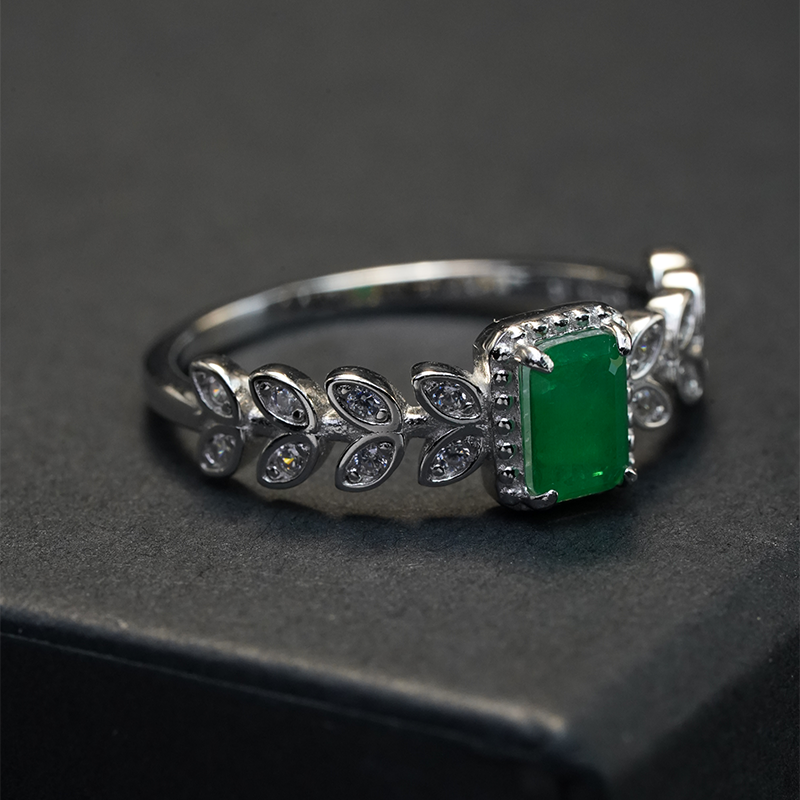 Spring Radiant-Cut Ring