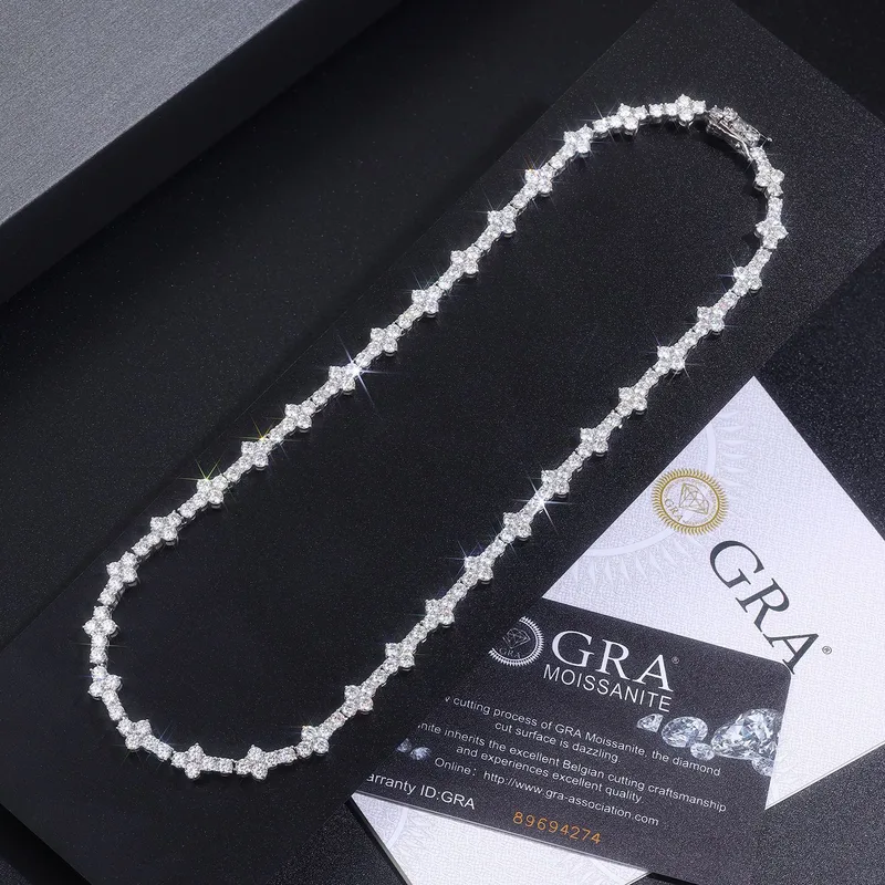 Moissanite Tennis Chain
