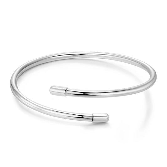 Sterling Silver Twist Cuff Bracelet