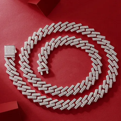 Moissanite Cuban Chain