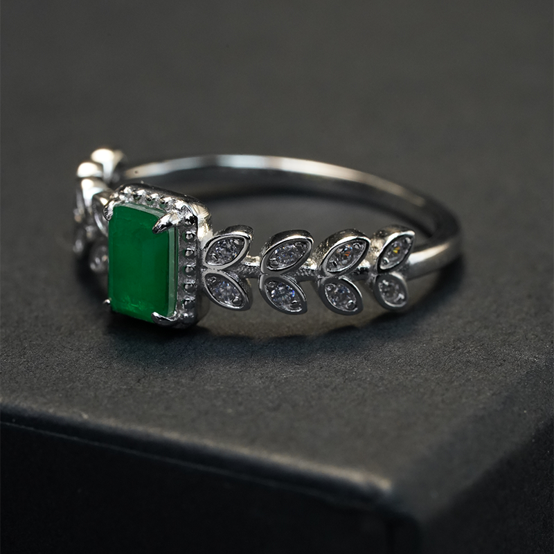 Spring Radiant-Cut Ring