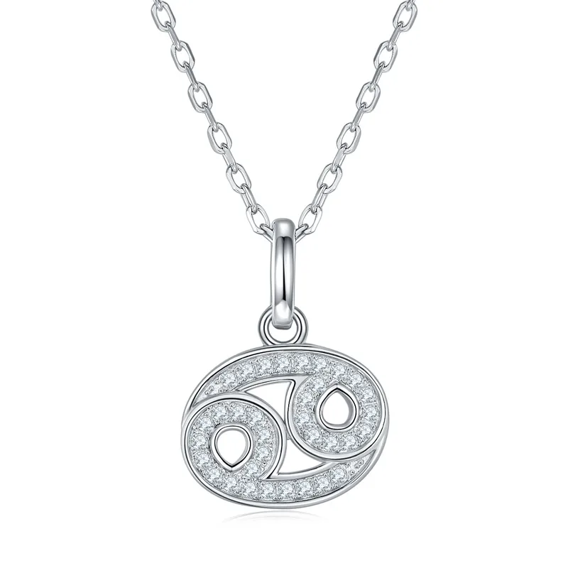 Sterling Silver Zodiac Sign Necklace