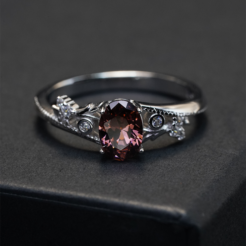 Solitaire Oval-Cut Ring
