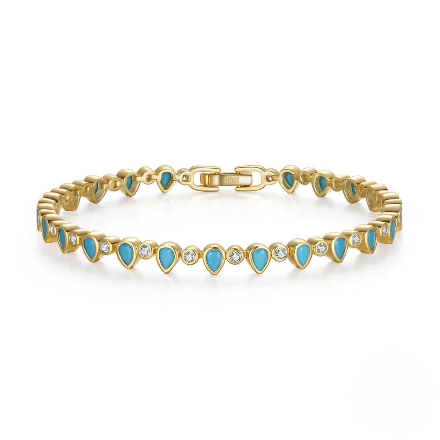Turquoise Tennis Bracelet