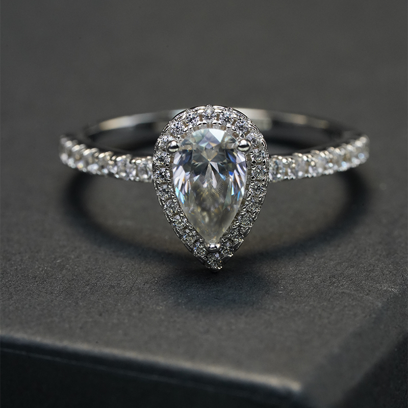 Pear-Cut Engagement Ring